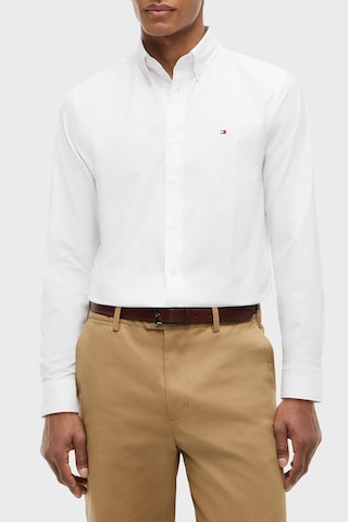 Tommy Hilfiger Regular Fit Klasik Yaka Uzun Kollu Gömlek Erkek Gömlek Mw0mw43429 Ybs Beyaz