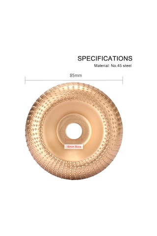 Youmex Hızlı Malzeme Aşındırma İçin Karbon Çelik Açılı Taşlama Diski - Ahşap Ve Eğimli Yüzeyler İçin