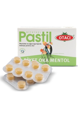 4 Adet Otacı Pastil Oka Mentol 16'lı