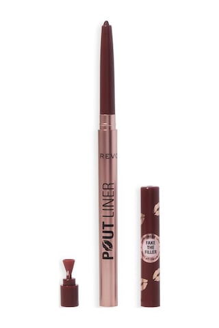 Revolution Pout Bomb Dolgunlaştırıcı Dudak Kalemi Warm Brown