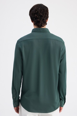 D'S Damat Ds Damat Comfort Zümrüt Yeşili Oxford Gömlek 6hc02g811304m Zm1