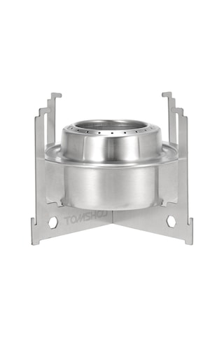 Mini Ultralight Spirit Burner Alkol Sobası Kamp Sobası Fırını W / Standı Alcohol Stove Çok Renkli