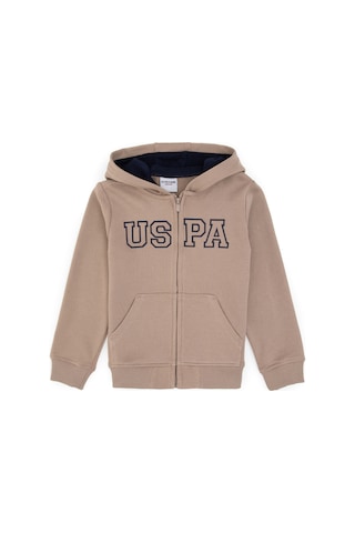 U.s. Polo Assn. Erkek Çocuk Koyu Bej Hırka Örme 50313844-vr088 Koyu Bej