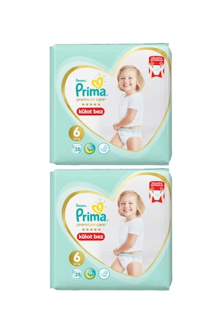 Prima Premium Care Külot Bebek Bezi Beden:6 (15+) 56 Adet Süper E