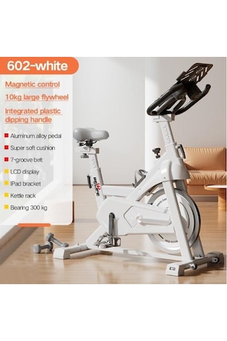 Relife Kr-602 Spin Bike Dikey Kondisyon Bisikleti Beyaz