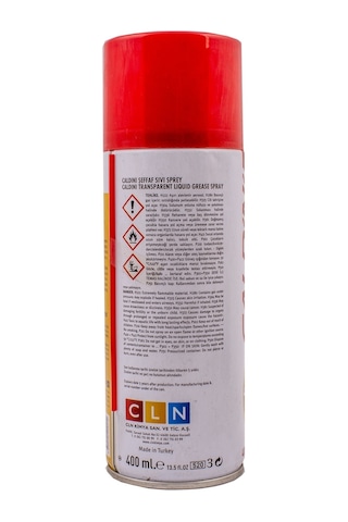 Caldini Şeffaf Sıvı Gres Sprey 400 Ml