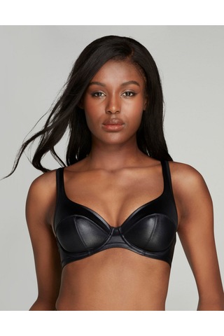 Agent Provocateur Paige Sütyen - Italyan Mikrofiber, Üç Parçalı Kap, Konforlu Ve Tamamlayıcı Tasarım Siyah