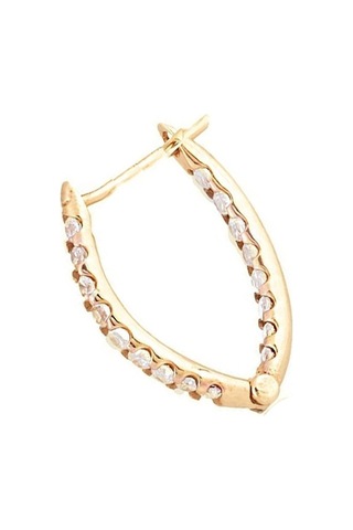 Masaliko Moloi Gümüş Küpe - 925 Ayar Gümüş, Günlük Kullanılabilir Altın