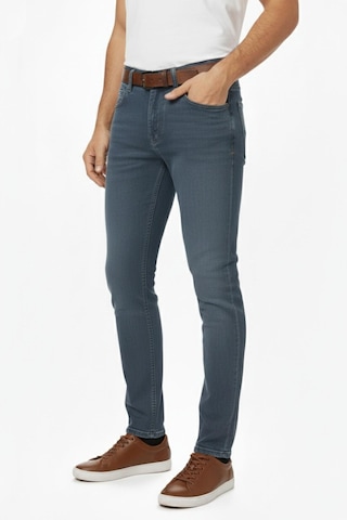Erkek Silim Fit Jeans Model Pantolon 310 Bgl-st04976 Koyu Gri