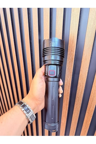 50 Watt 5000 Lümen Profesyonel Büyük Şarjlı Avcı El Feneri Pd-12500 Çok Renkli