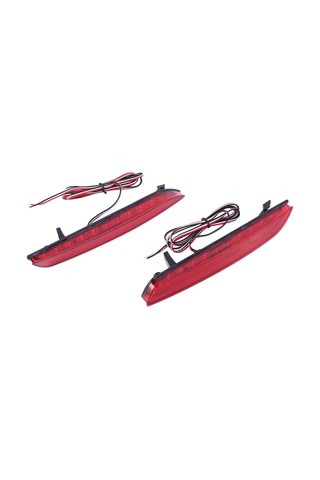 Honda Jazz Fit 2010-2013 Crz Crv Acura Tsx İçin Led Kuyruk Kırmızı Arka Tampon Reflektör Işık Lambası