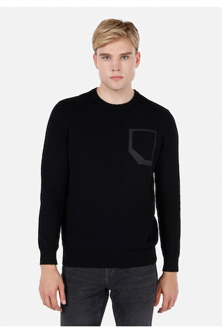 Colin's Colins Siyah Erkek Kazak Cl1072468 Q1.v2 Blk Siyah