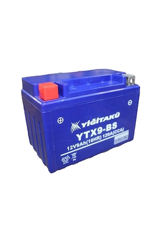Yiğit Akü 12 V 9 Ah-amper Ytx9 Bs Motosiklet Aküsü 2023