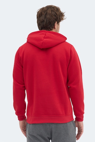 Slazenger Moonlıght I Erkek Kapüşonlu Kırmızı Sweatshırt Kırmızı