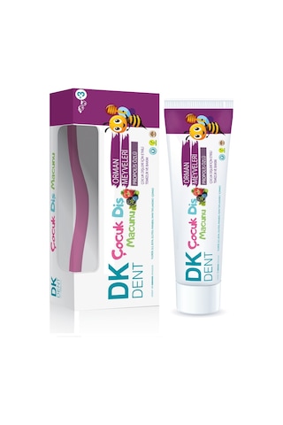 Dermokil DK Dent Orman Meyveleri Aromalı ve Propolis Özlü Çocuk Diş Macunu 50 ML + Diş Fırçası