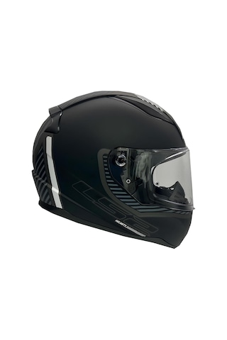 Ls2 Rapıd 2 Extra Mat Siyah-gri Kask Gri