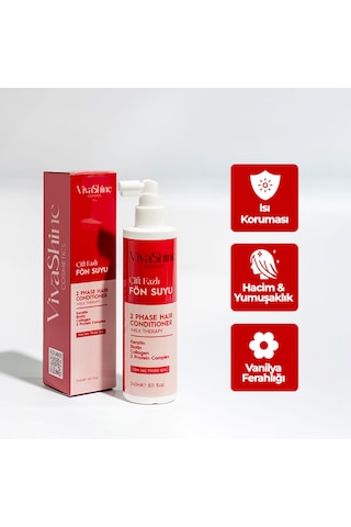 Vivashine Çift Fazlı Fön Suyu 240 ML
