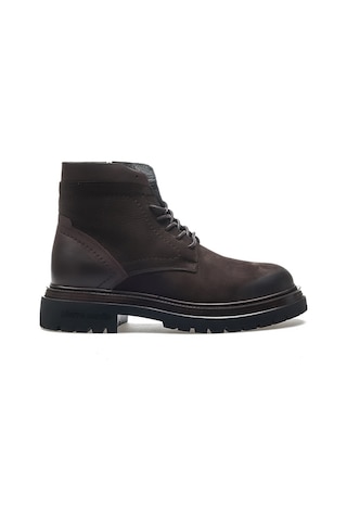 Pierre Cardin Erkek Hakiki Deri Casual Günlük Bot 40-44 24k 77812 M Kahve Nubuk Kahve Nubuk
