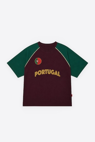 Fıfa World Cup 26 Portekiz Oversize Tişört Bordo Fıfa World Cup 26 Portekiz Oversize Tişört Bordo