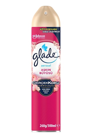 Glade Aerosol Oda Kokusu Aşkın Büyüsü 3'lü Set