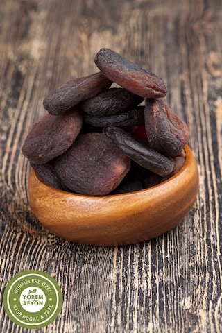 Yörem Afyon Meşhur Malatya Güneşte Kurutulmuş Etli Jumbo Boy Vegan Kayısı Kurusu Set 200gr. 200 G