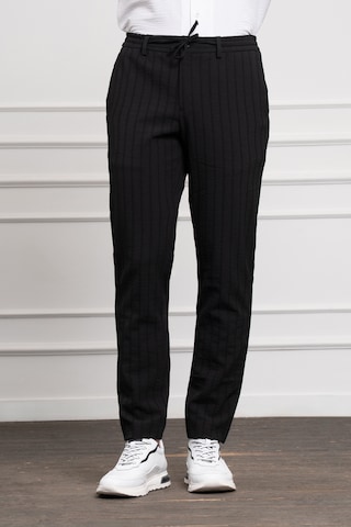 Morven Erkek Siyah Poliviskon Jogger Dynamic Fit Rahat Kesim Pantolon 25ms003014001 Siyah
