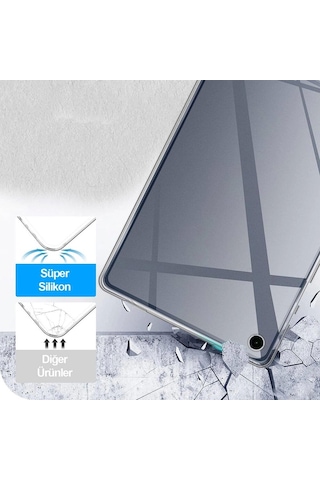 Galaxy Uyumlu Tab A9 Plus Kılıf Zore Tablet Süper Silikon Kapak