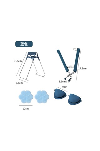 Tcherchi Mutfak Yemek Takımı Isıya Dayanıklı Pişirme Tutucu 6 Parça Set 02