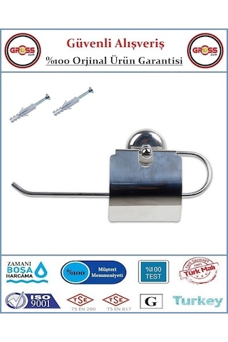 Kağıt Havluluk Paslanmaz Nikel - Kapaklı