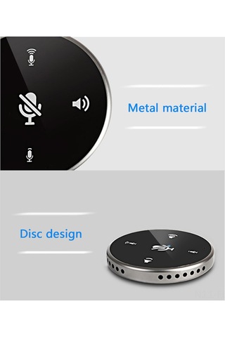 Lemestar 360 Döner Usb-c Konferans Mikrofonu - Gürültü Önleyici, Hoparlörlü, Taşınabilir, Pc/mac/android Uyumlu