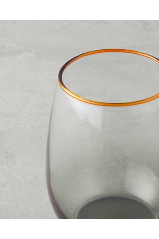 Citrus Cam 3'lü Bardak 350 Ml Amber-yeşil Amber-yeşil