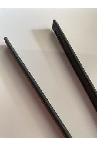 Sert Uçlu Isıya Dayanıklı Silikon 28 Cm Maşa Gri