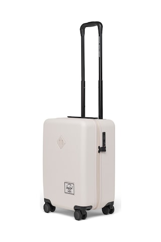 Herschel Heritage Hardshell Darbeye Dayanıklı Tekerlekli Kabin Boy Valiz 35 L Ay Işığı Krem