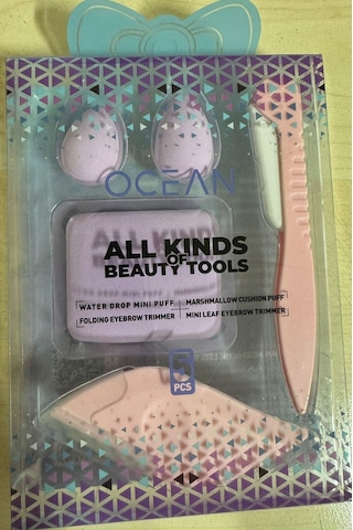 Fontenay 310 Renkli Makyaj Sünger Seti 5'li