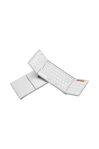 Xk01 Beyaz Katlanabilir Türkçe Bluetooth Klavye Cp016849