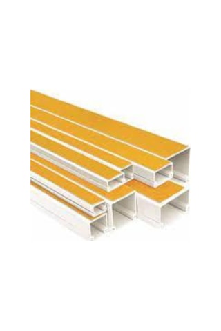 Kendinden Yapışkanlı Kablo Kanalı 12x12 2metre Knl1212yap