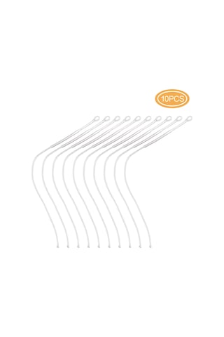 Reedark Güçlü Nilon Örgülü 20lb Uçak Sineması Bağlantı Kablosu 10 Adet, Kolay Montajlı, Dayanıklı Balıkçılık Aksesuarı