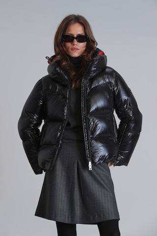 Lufian Shay Kaz Tüyü Kadın Mont Siyah Siyah 122120026100100 Siyah