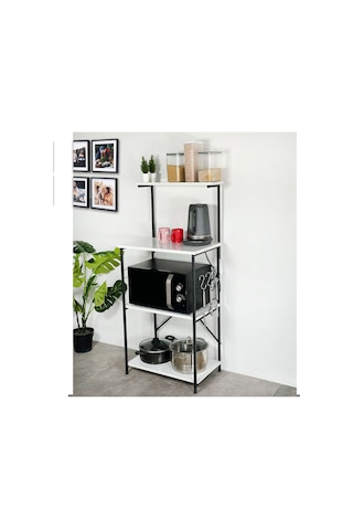 Mutfak Bangosu Raf Kahve Köşesi Çok Amaçlı Dolap 5169