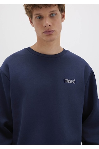 Mavi Baskılı Koyu Lacivert Erkek Sweatshirt M0s10379-70488 Koyu Lacivert