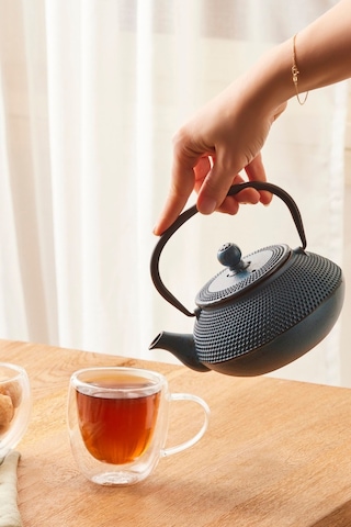 Karaca Mystical Döküm Demlik-Teapot 720 ml Mavi