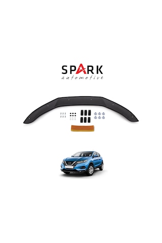 Nissan Qashqai 2017-2021 Yıl Aralığı Uyumlu Kaput Rüzgarlığı 4mm