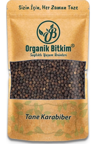 Organik Bitkim Tane Karabiber 500 G