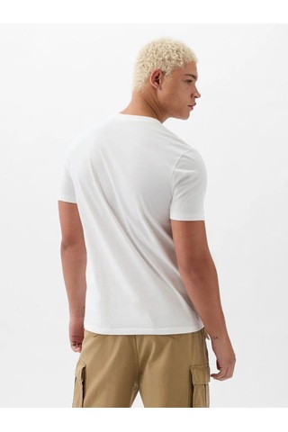 Gap V-everyday Soft Crew - Solıd Beyaz