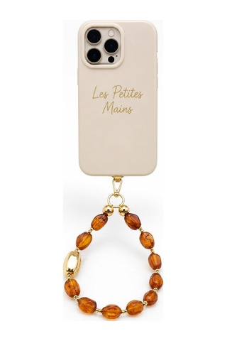 Les Petites Amber Charm Gold Detaylı Çanta & Telefon Askısı