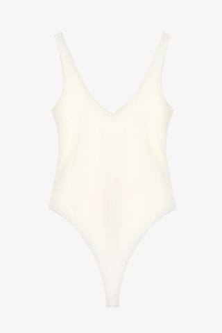 Quzu 26katl01075 Askılı Kadın Bluz Ekru