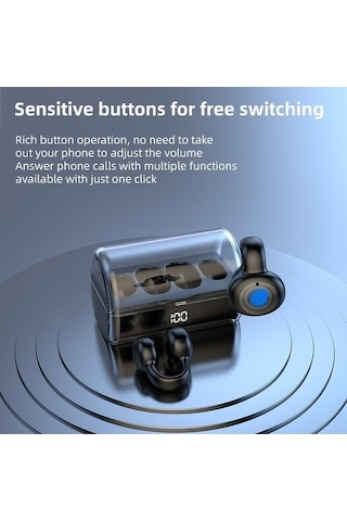 Carrier- Carrier- Kulak Klipsi Dijital Bluetooth Kulaklık Şarj