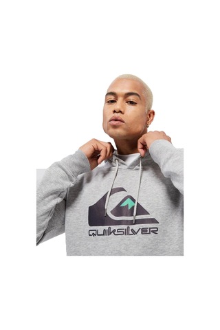 Quiksilver Big Logo Erkek Gri Sweatshirt