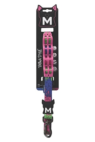 M-pets Urban Style Lava Köpekler İçin Şok Emici Gezdirme Kayışı Large 2,5x120 Cm 244-58054.02 Çok Renkli