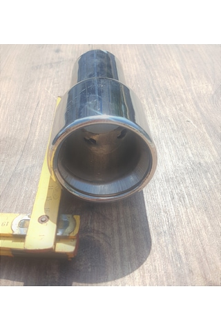 51 MM Yuvarlak Nikelaj Egzoz Ucu Sessiz